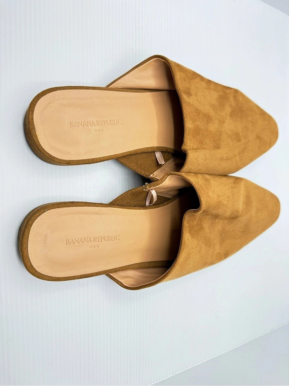 Banana Republic Pointed-Toe Mule Mules Brown US 9